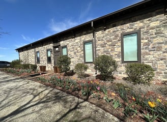 side of the brick building at Bethany Worship Center