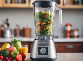 A package of a dietary supplement is prominently positioned on the forest floor, surrounded by dry leaves and blurred natural elements in the background. Partial views of a person appear in the foreground, suggesting outdoor activity.