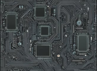 a computer generated image of a computer motherboard