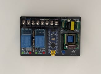 a computer board with a circuit board and a circuit board