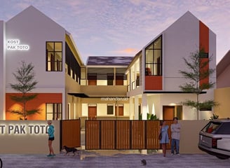 arsitek jogja 3D gambar