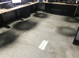 DIRTY VCT FLOOR