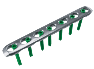 Placa Recta Angosta / Ligera para Tibia