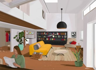 interior illustration