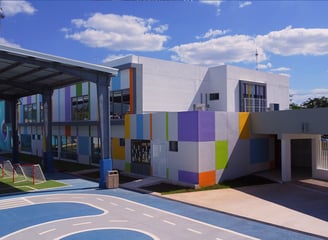 construcción escuela