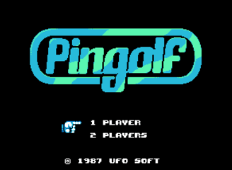 Pingolf Title Screen