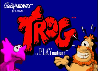 Trog Arcade - Title Screen