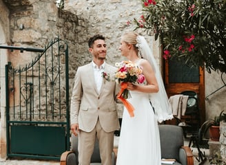 mariage fleurs bouquet mariée fleurs locales fraîches de saison biologiques ardèche