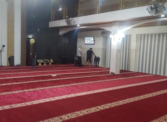 Karpet Masjid Al Imam di Masjid Al Hidayah