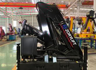 zorylift black SQZ132A.2-2 knuckle boom crane