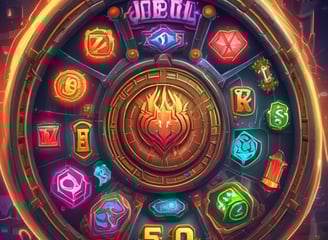 Two smartphones are displayed on a white surface, both showing gambling websites with colorful graphics, text, and various options for logging in and accessing games. The screens are bright and filled with promotional content related to casino and slot games.