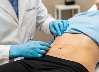 Liposuction procedure 
