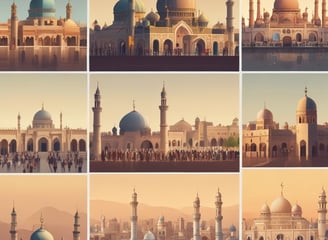 A person wearing a black turban and a black jacket is holding a smartphone. They are seated in a room with a bed covered in patterned sheets and a bookshelf filled with books in the background. A computer monitor is visible on a desk behind them.