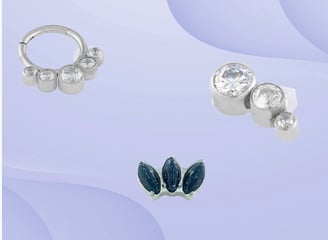 Ear piercing jewellery