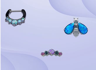 Ear piercing jewellery