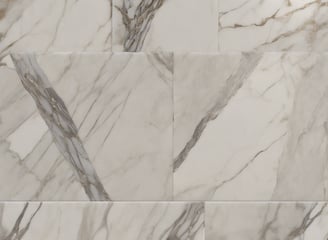 A smooth, polished surface with a light gray marble pattern. Subtle veins in a slightly darker shade run across the surface, adding an elegant texture to the stone.