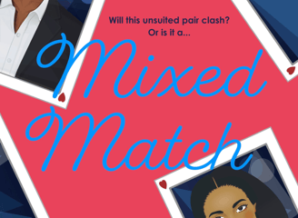 Mixed Match - a Black woman and man each inside playing cards