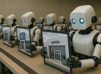 AI analyzing franchisee applications