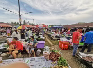 ตลาดนัด ฝนทอง (Talat Nat Fontok), Chumphon 