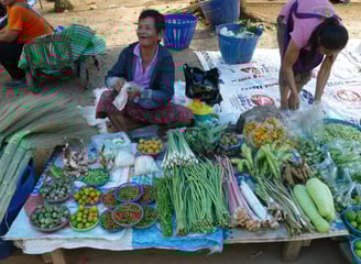 marché du Wat Tham SIng