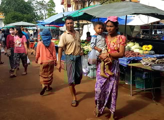 marché du Wat Tham SIng