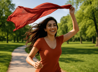 femme sans voile pour la journée mondiale de la femme sans voile