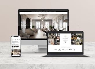 identité visuelle mobilier coiffure