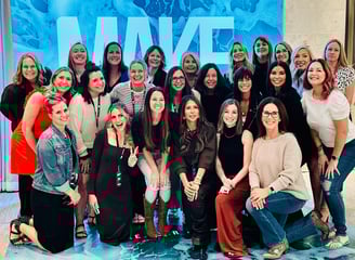Our Team of Affiliates posing for a group photo at Make Wellness Event