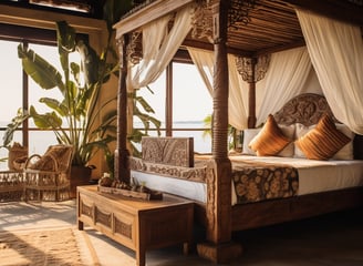 Balinese-style luxury villa vacation rental in Indonesia