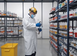 A clear container labeled 'HERBS BASICS BATH BOMBS' stands beside two pink bath bombs. The label indicates the product is handmade in Hong Kong and lists ingredients including baking soda, citric acid, and sweet almond oil. The background is a simple, light gray.