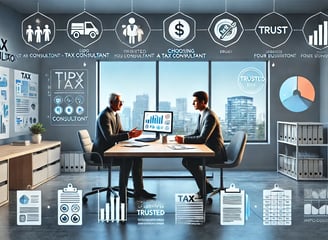 Ilustrasi memilih konsultan pajak untuk bisnis