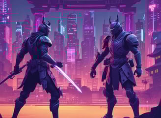 A laptop is displayed with a video editing software open on the screen. The words 'Be Creative.' appear prominently, suggesting a focus on creativity. The background features swirling light patterns in shades of purple, pink, and blue, creating an artistic ambiance.