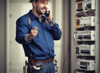 A person using a digital touch screen device mounted on a wall to clock in. The screen displays a blue interface with a circular graphic and the word 'clockin'.