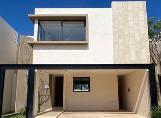 Fachada casa Cumbres Novonorte modelo Elbrus