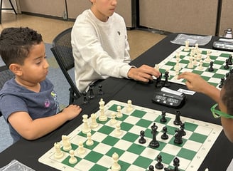 Children's chess workshop at the Henderson Multi-Gen Rec Center in NV