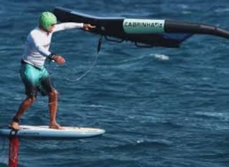 wing foiling in the canary islands