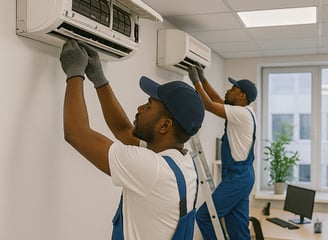 Maintenance climatiseurs bureau, gestion des matériels, des équipements et des contrats logistiques