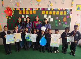 At Gargy Gurukul Modern Convent School