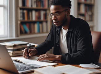 A stylized, green geometric logo resembling overlapping lines forms the central focus. Below the logo, the text 'Open AI' is displayed in a golden hue. The background features a pattern of concentric, reflective circles with a teal tint on a dark surface.
