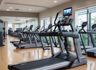 An abstract, pastel-colored, 3D-rendered representation of data analysis and search engine optimization (SEO). The image features a computer interface with various analytics symbols, including a magnifying glass, bar charts, pie charts, and a search bar with the text 'SEO'. Surrounding the interface are different objects such as a potted plant, a cup with a saucer, and a megaphone, all placed on a light green background.