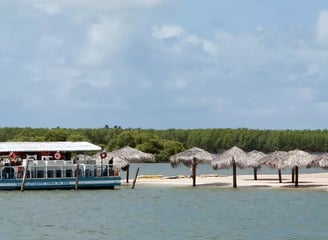 Viva o turismo em Aracaju na Crôa do Goré