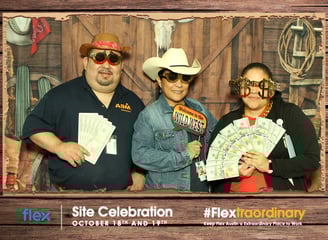 Flex celebration - DSLR photo booth Austin, TX
