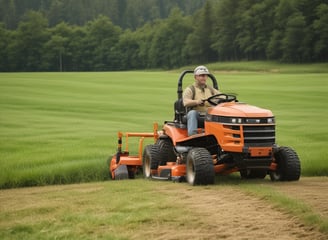 Two workers are engaged in maintenance work on a street, using a specialized vehicle equipped with a hose and large equipment. One worker is handling tools near an open manhole, while the other operates machinery on the vehicle.