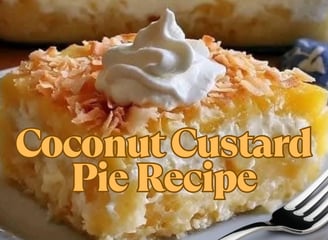 Coconut Custard Pie