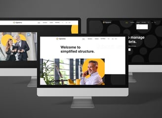 Brand development and website development for SaaS marketing.