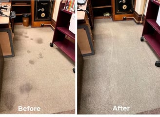 Stain removal from office carpet GTA Toronto