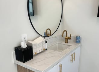 Behind-furniture deep cleaning by Shiny Maple Services