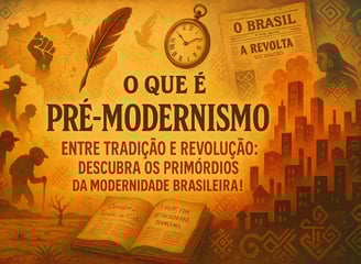 imagem que representa o movimento literário brasileiro conhecido como pré-modernismo