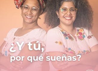 Lauristely y Michelle en portada de Porque Sueño Podcast