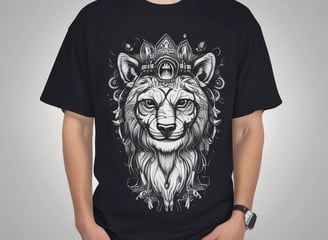 black and white crew neck t-shirt